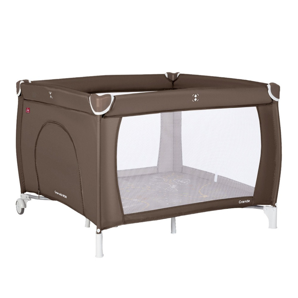 Детская кровать-манеж Grande Carrello CRL-18104 Chocolate Brown 