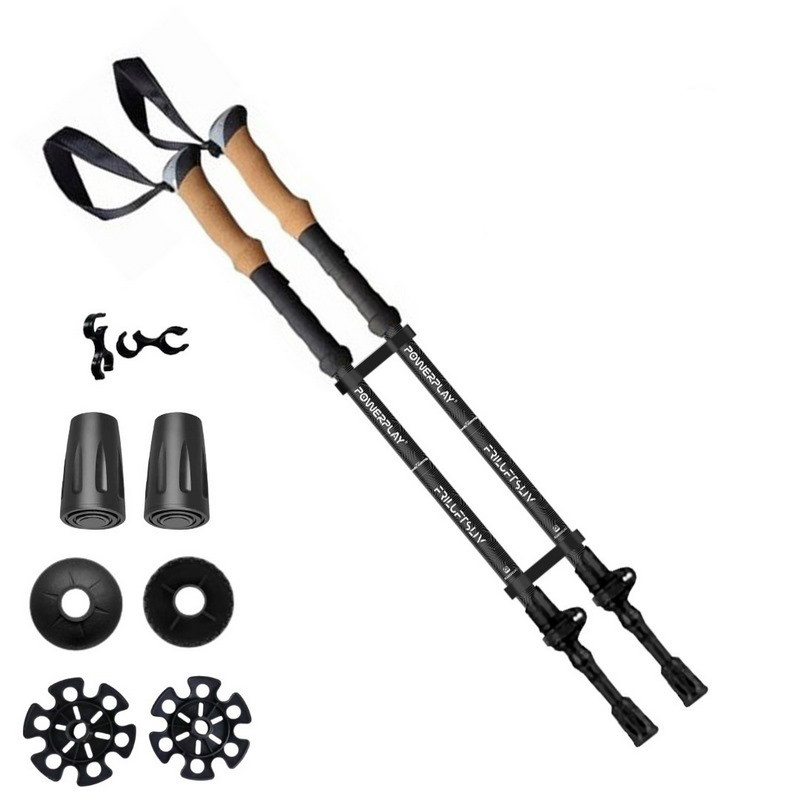 Треккинговые палки 9107 Friluftsliv PowerPlay PP_9107_FRILUFTSLIV 80 x 135 см (пара)