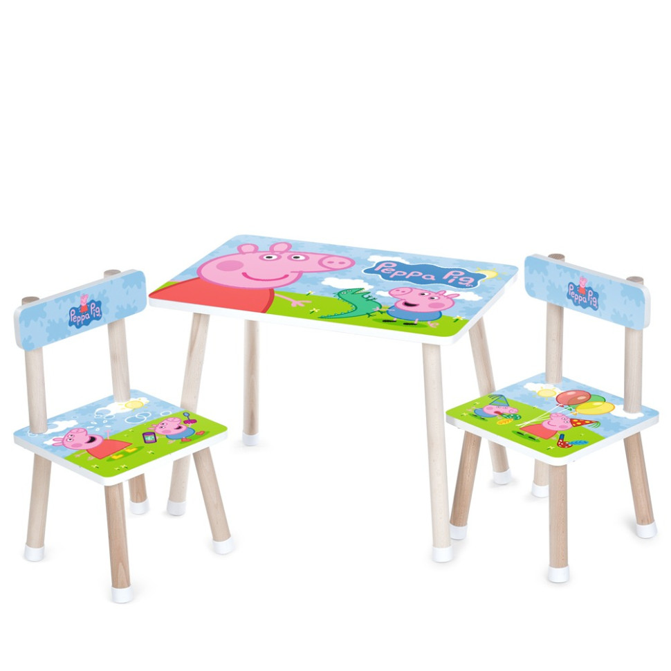 Дитячий столик Bambi M 501-15 стільниця 60 х 40 см, 2 стільчики