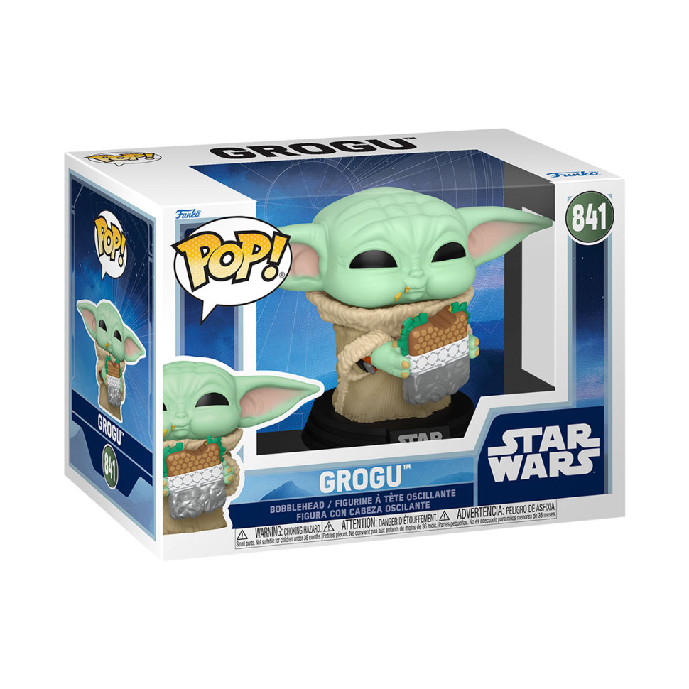 Ігрова фігурка Ґроґу із сендвічем Funko POP! 90821 серії 