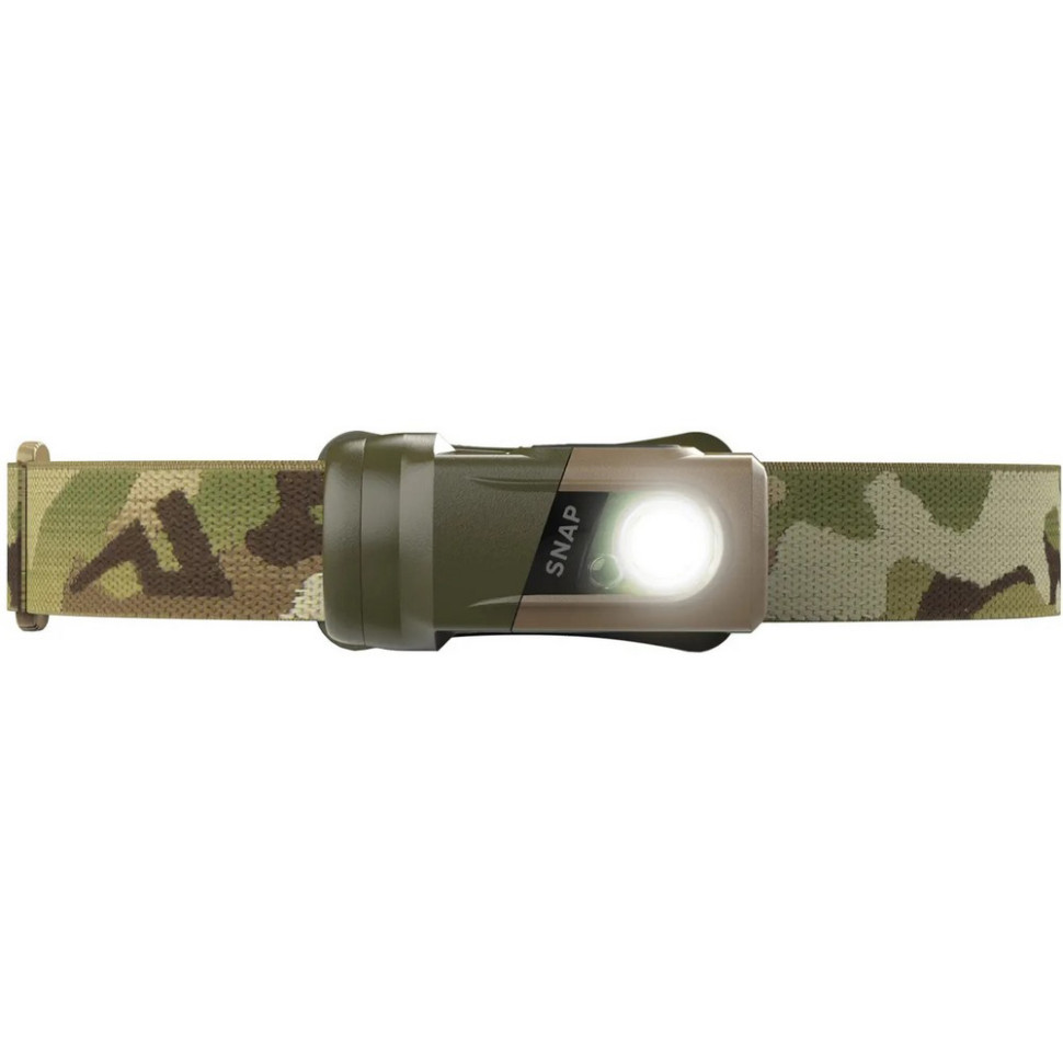 Ліхтар налобний Snap Solo Princeton Tec SNSOLO23-MC, multicam 450 люмен