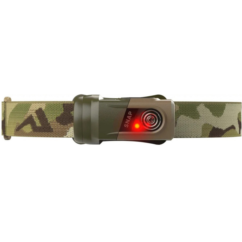 Ліхтар налобний Snap Solo Princeton Tec SNSOLO23-MC, multicam 450 люмен