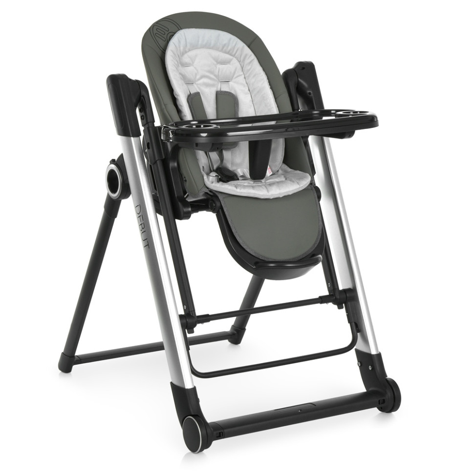 Багатофункціональний стільчик для годування DEBUT Bambi ME 1102 Dark Gray