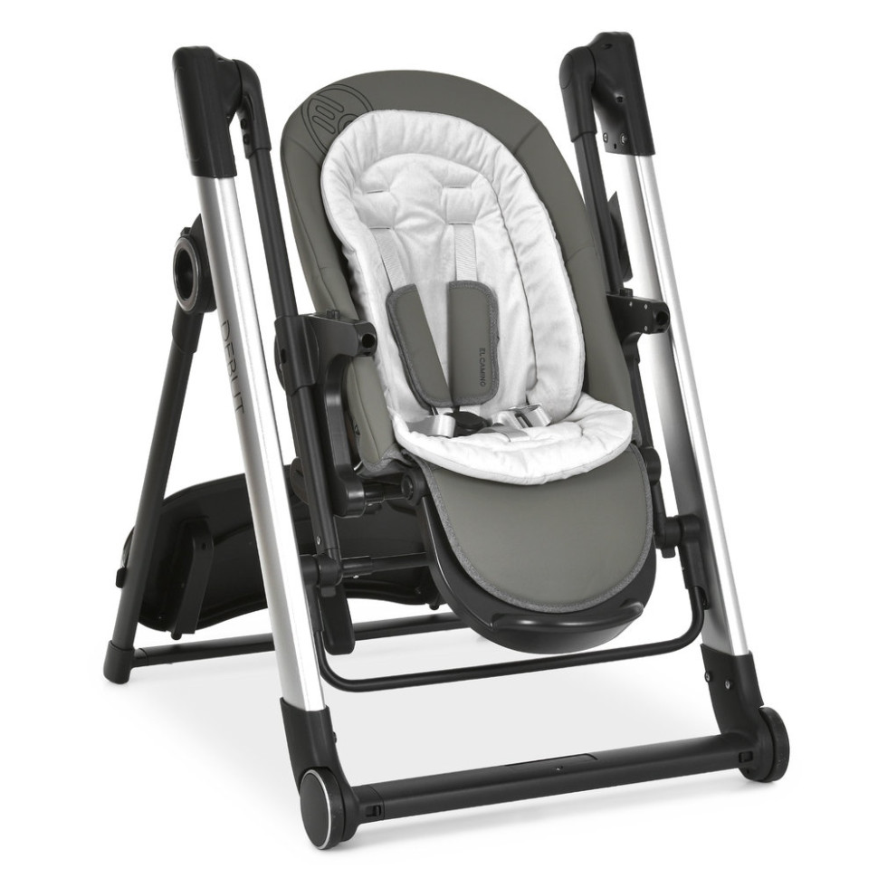 Багатофункціональний стільчик для годування DEBUT Bambi ME 1102 Dark Gray