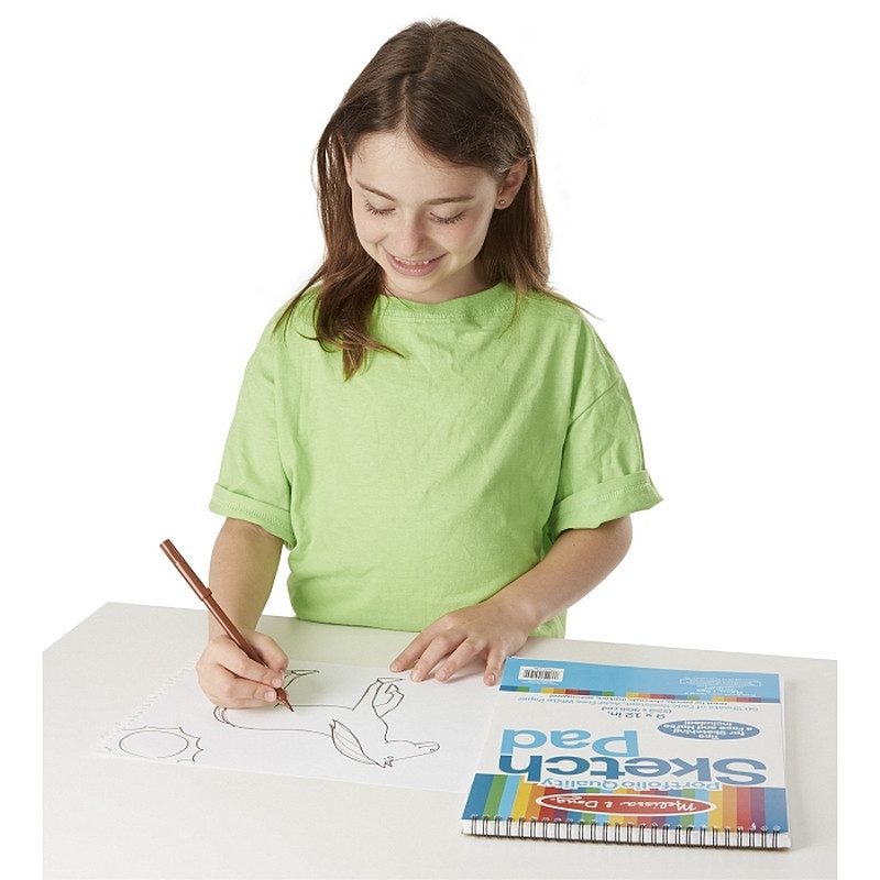 Альбом для рисования Melissa&Doug MD4194, 23х30,5 см, 50 листов