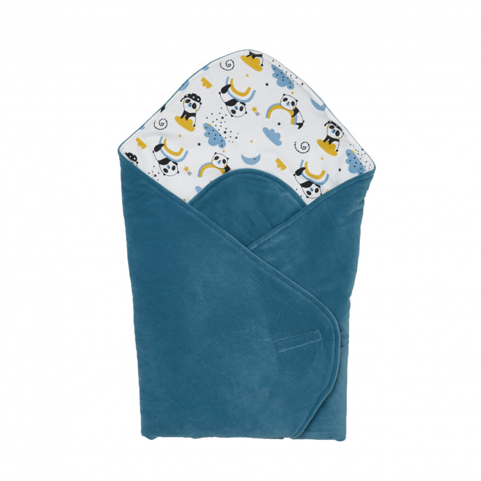 Конверт-плед детский Velvet Print Twins 9016-TVP-03 mineral 80x80 см