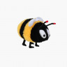 М'яка іграшка Бджілка 33 см чорно-жовта ПЧ1-ЖЧ 