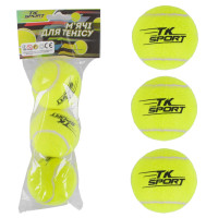  Набір м'ячів для тенісу TK Sport C40194 діаметр 6 см