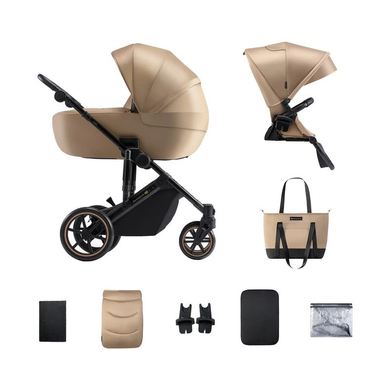 Универсальная коляска 2 в 1 Prime 2 Kinderkraft KSPRIM02BEG2000 Sandrose Beige