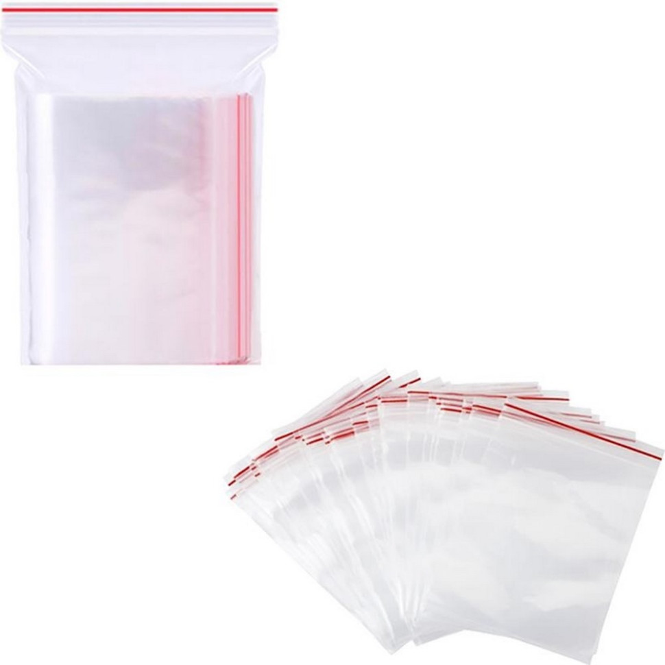 Пакети із замком Zip-Lock Bambi ZL-12_17 розмір 12х17 см 100 штук