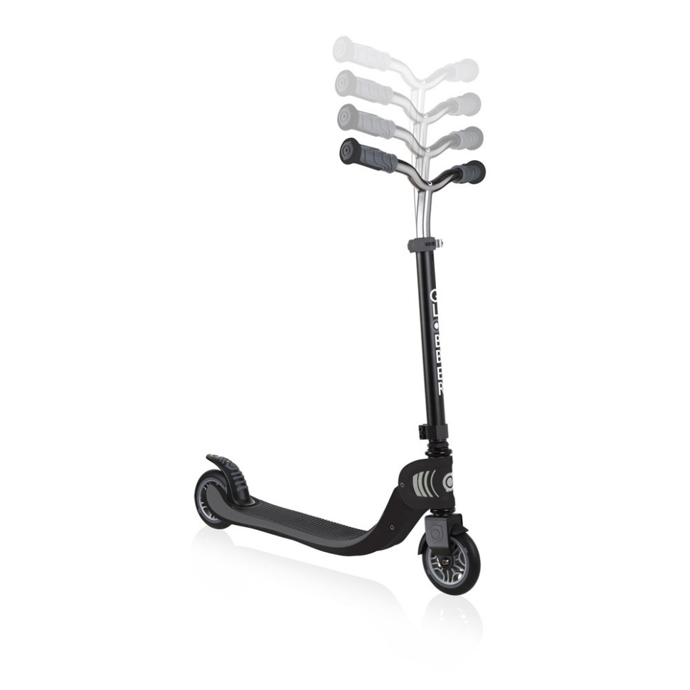 Самокат серії FLOW FOLDABLE 125 GLOBBER 473-120 чорно-сірий, до 100 кг 2 колеса