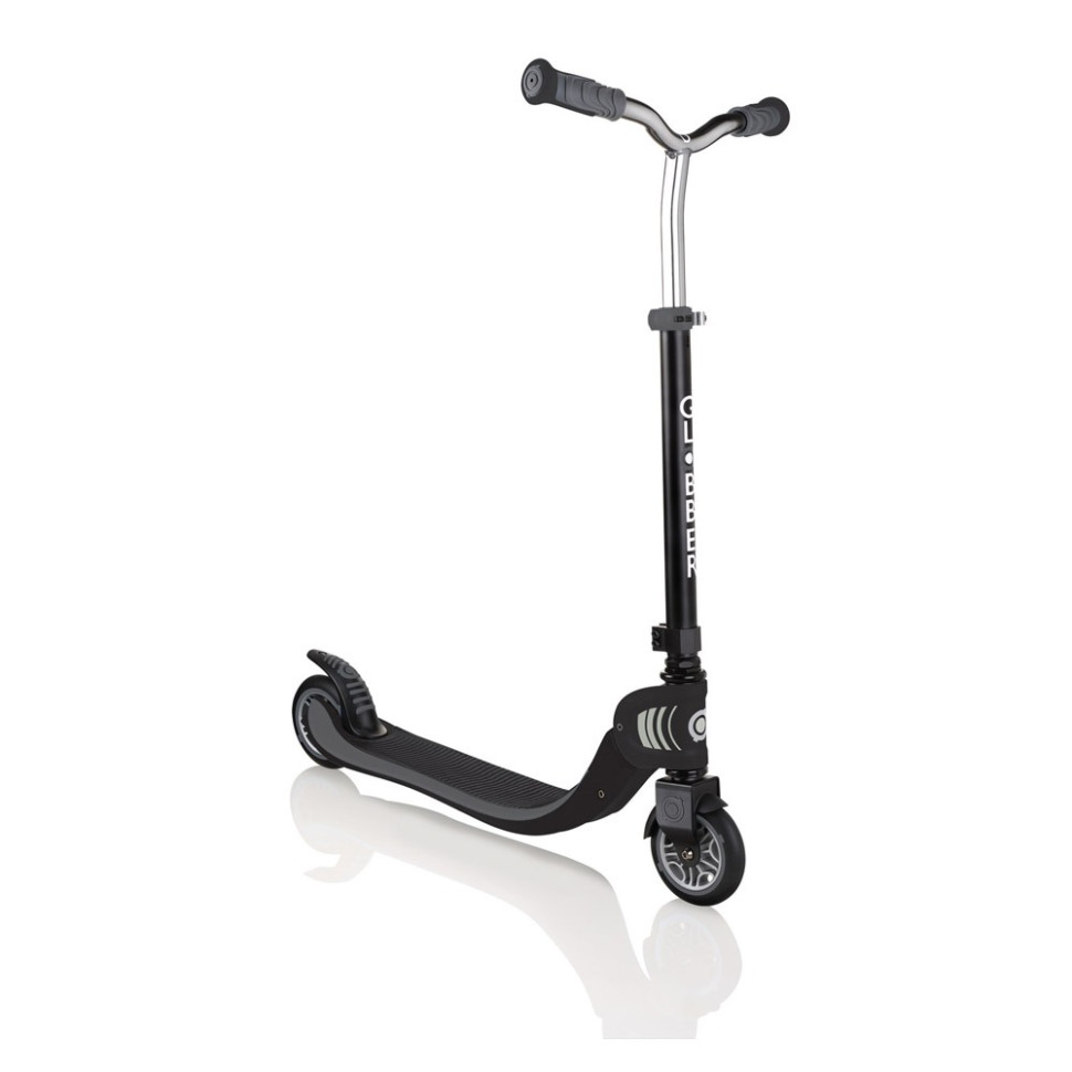 Самокат серії FLOW FOLDABLE 125 GLOBBER 473-120 чорно-сірий, до 100 кг 2 колеса