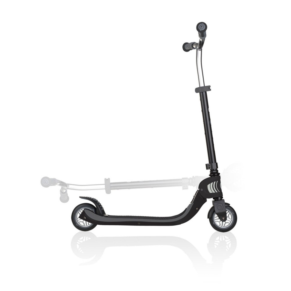 Самокат серії FLOW FOLDABLE 125 GLOBBER 473-120 чорно-сірий, до 100 кг 2 колеса