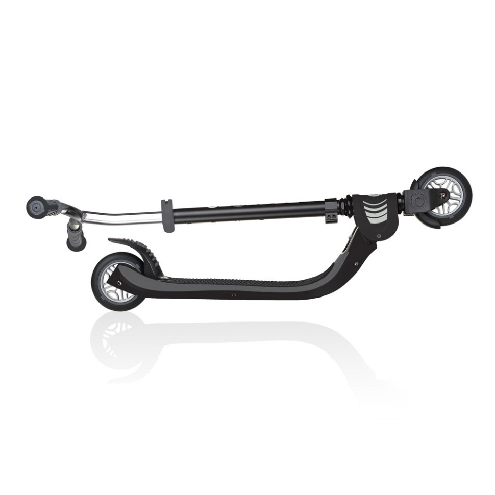 Самокат серії FLOW FOLDABLE 125 GLOBBER 473-120 чорно-сірий, до 100 кг 2 колеса