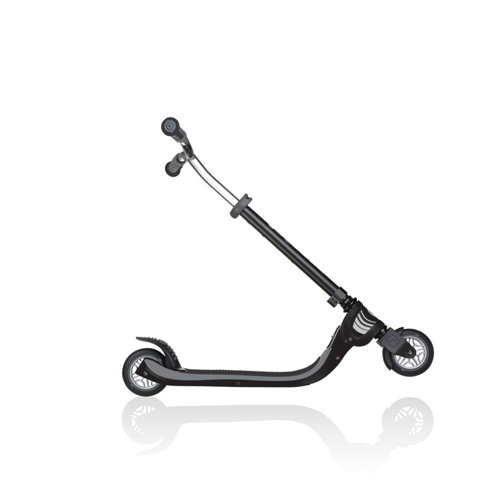 Самокат серії FLOW FOLDABLE 125 GLOBBER 473-120 чорно-сірий, до 100 кг 2 колеса