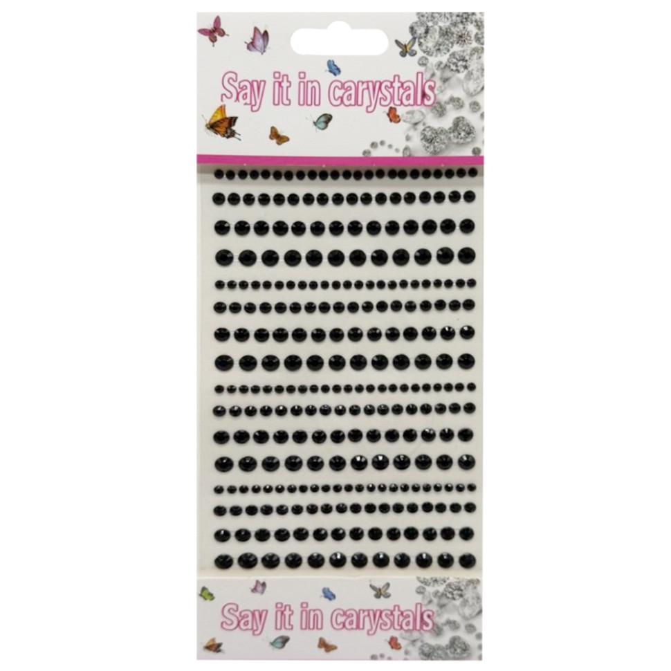 Наклейки декоративные Bambi XY-020(Black) для авто, ноутбуков, телефонов