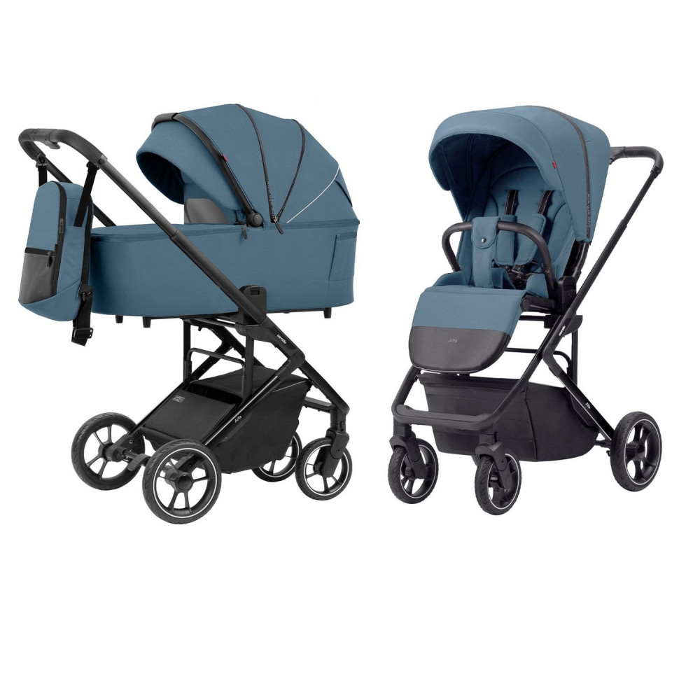 Коляска універсальна 2 в 1 Alfa Carrello CRL-6507 Indigo Blue 2024