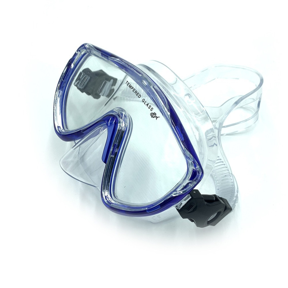 Маска для плавания DLV Newt NE-DLV-72-BL, синяя