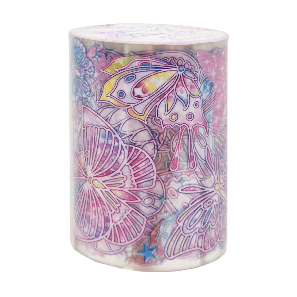 Набір декоративний скотч Bambi XM-JD2863(Violet) 6 см x 1,2 м