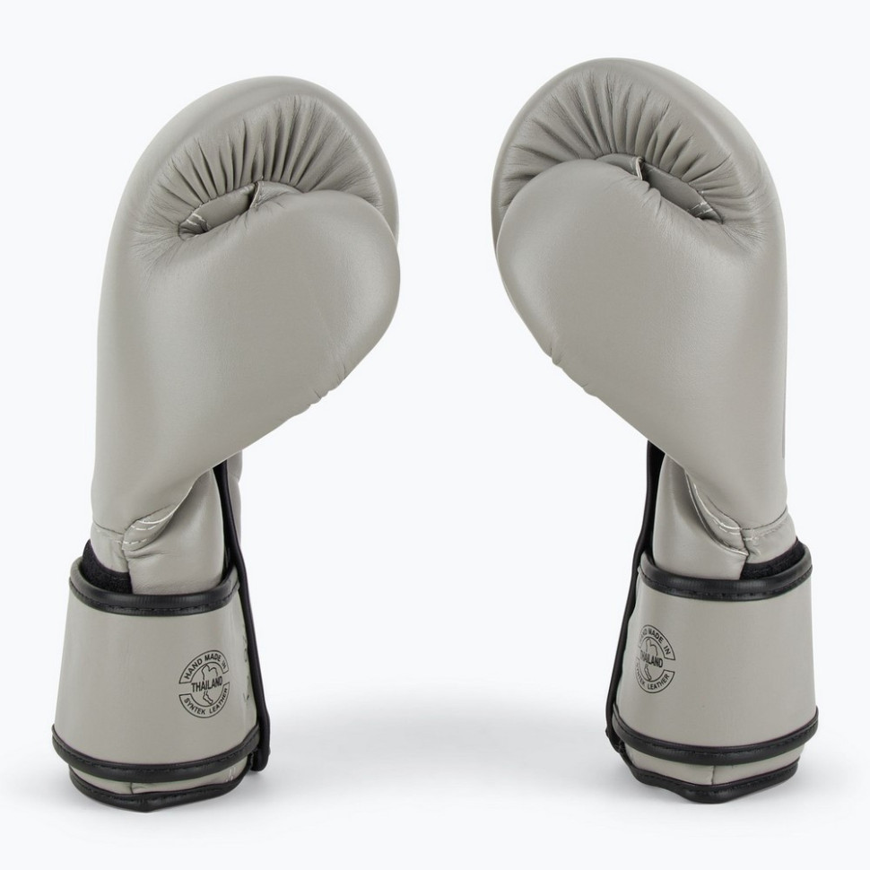 Боксерские перчатки BGV14 Fairtex BGV14_14oz_Grey 14 унций (бинты в комплекте)