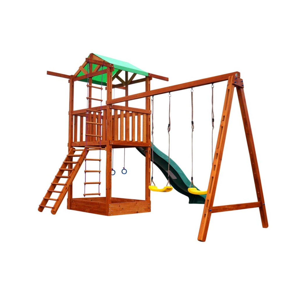 Игровой комплекс для улицы SportBaby Babyland-2 с песочницей