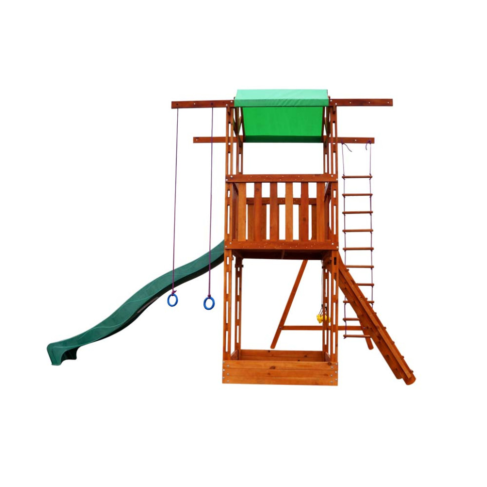Игровой комплекс для улицы SportBaby Babyland-2 с песочницей