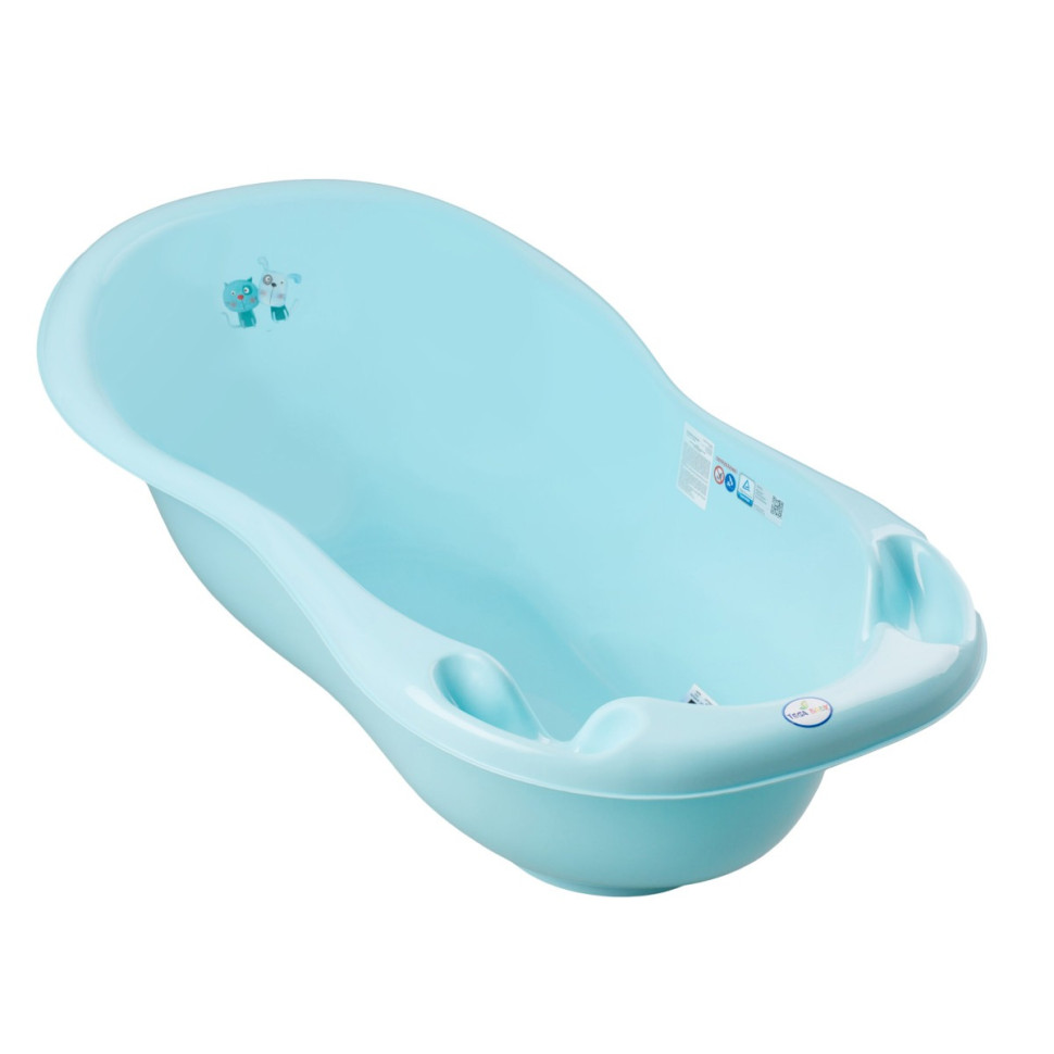 Ванночка для дітей Пес і Кіт Tega Baby PK-005 ODPŁYW-101 блакитний 102 см