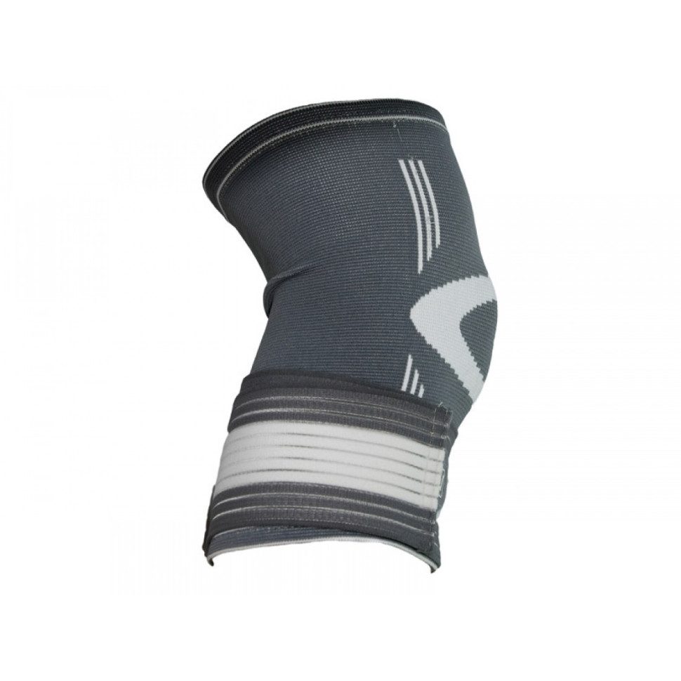 Фиксатор колена KNEE SUPPORT LiveUp LS5676-S, серый/белый, S