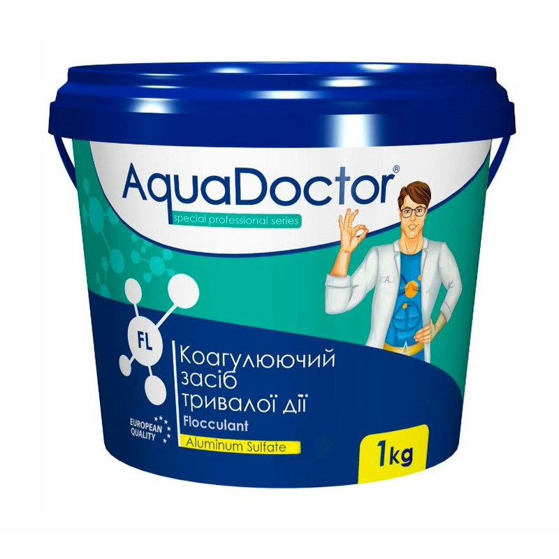 Коагулирующее средство в гранулах длительного действия FL AquaDoctor 19394AD 1 кг