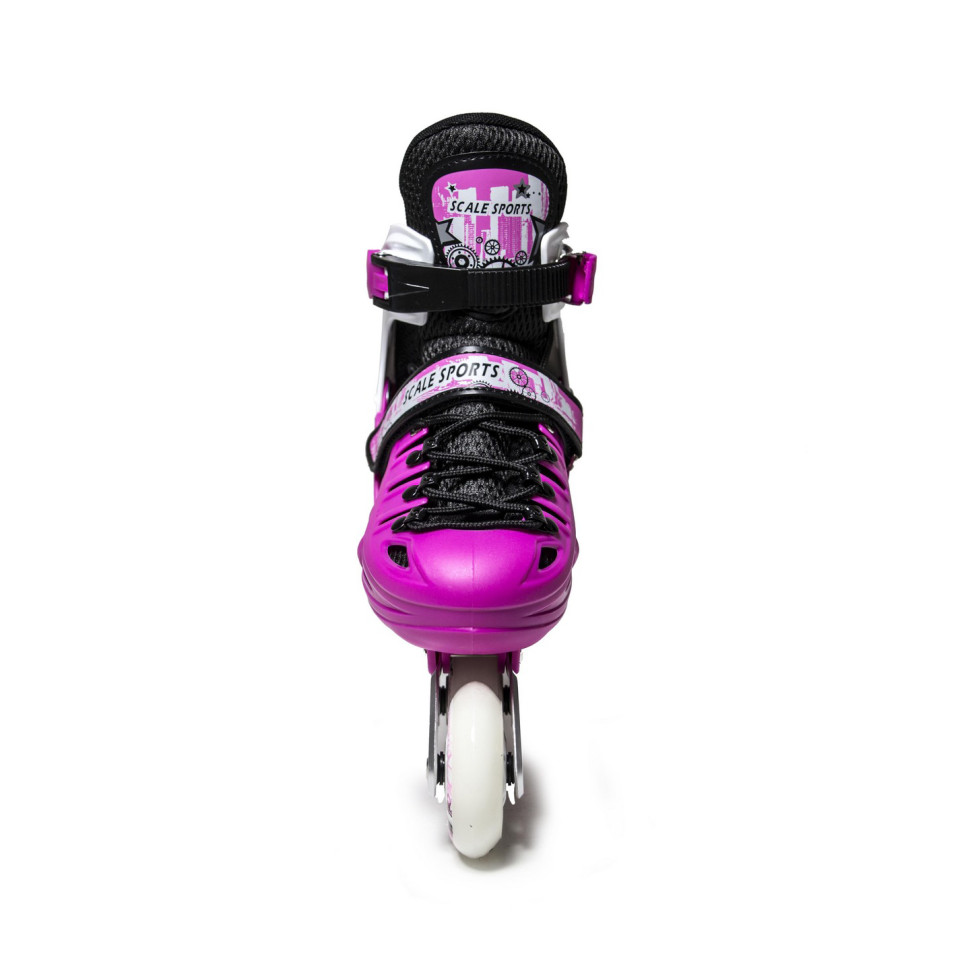 Детские раздвижные ролики LF 905 Scale Sports 1516215648 Pink, размер 29-33
