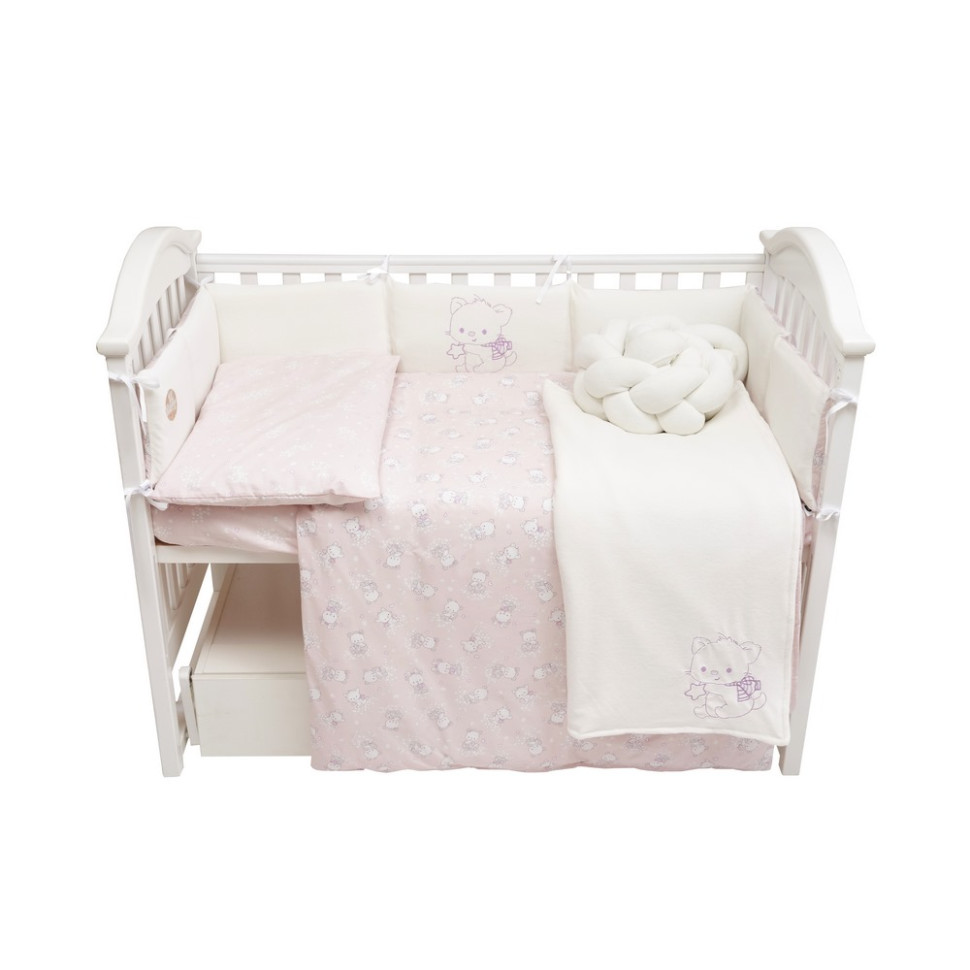 Постельный комплект белья BE HAPPY Twins 4078-TBH-08, 7 элементов