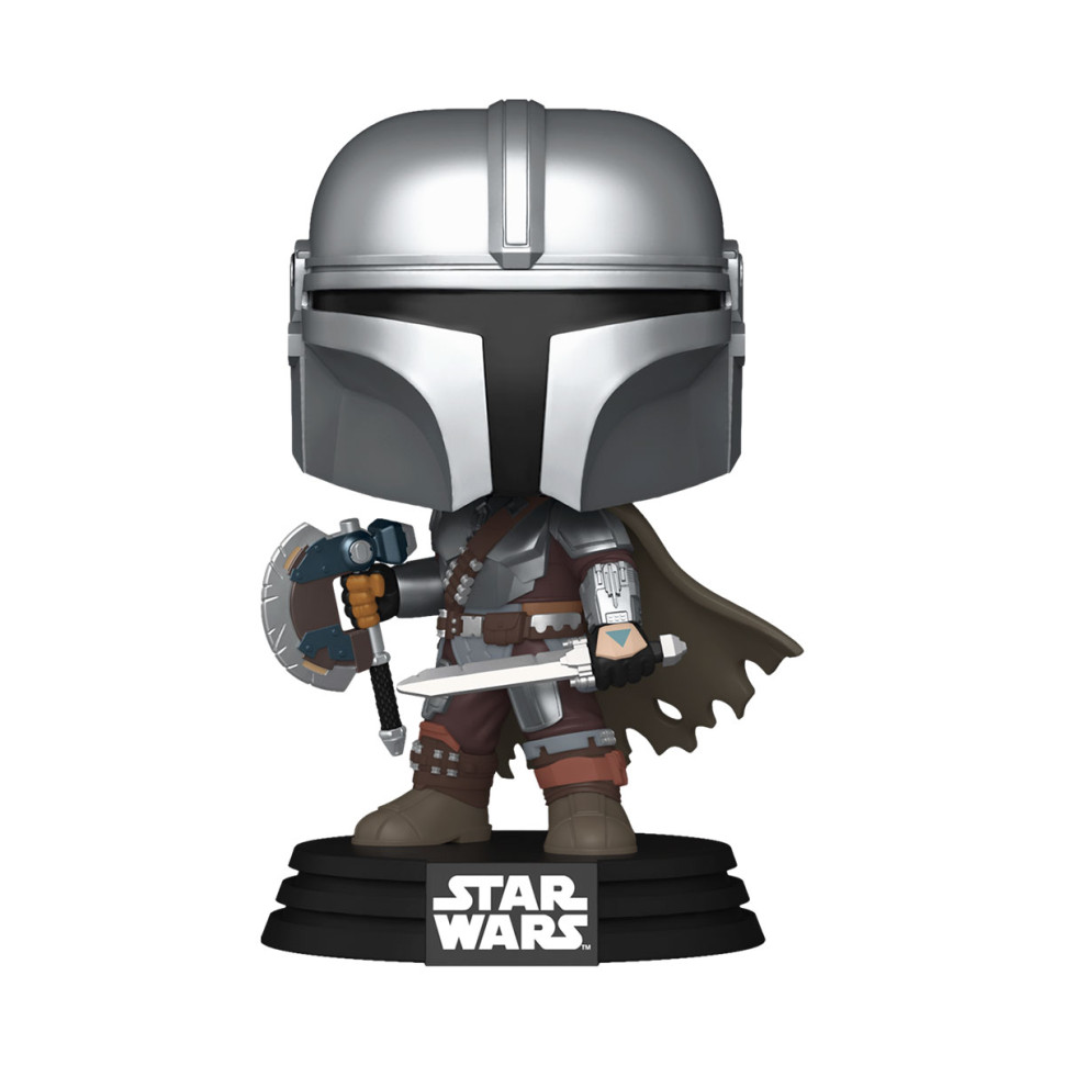 Ігрова фігурка Мандалорець зі зброєю Funko POP! 90824 серії