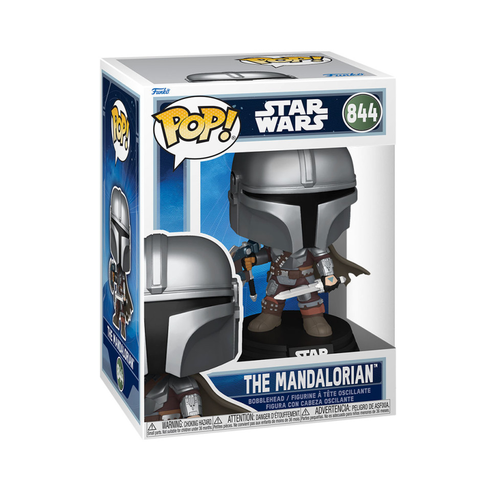 Ігрова фігурка Мандалорець зі зброєю Funko POP! 90824 серії