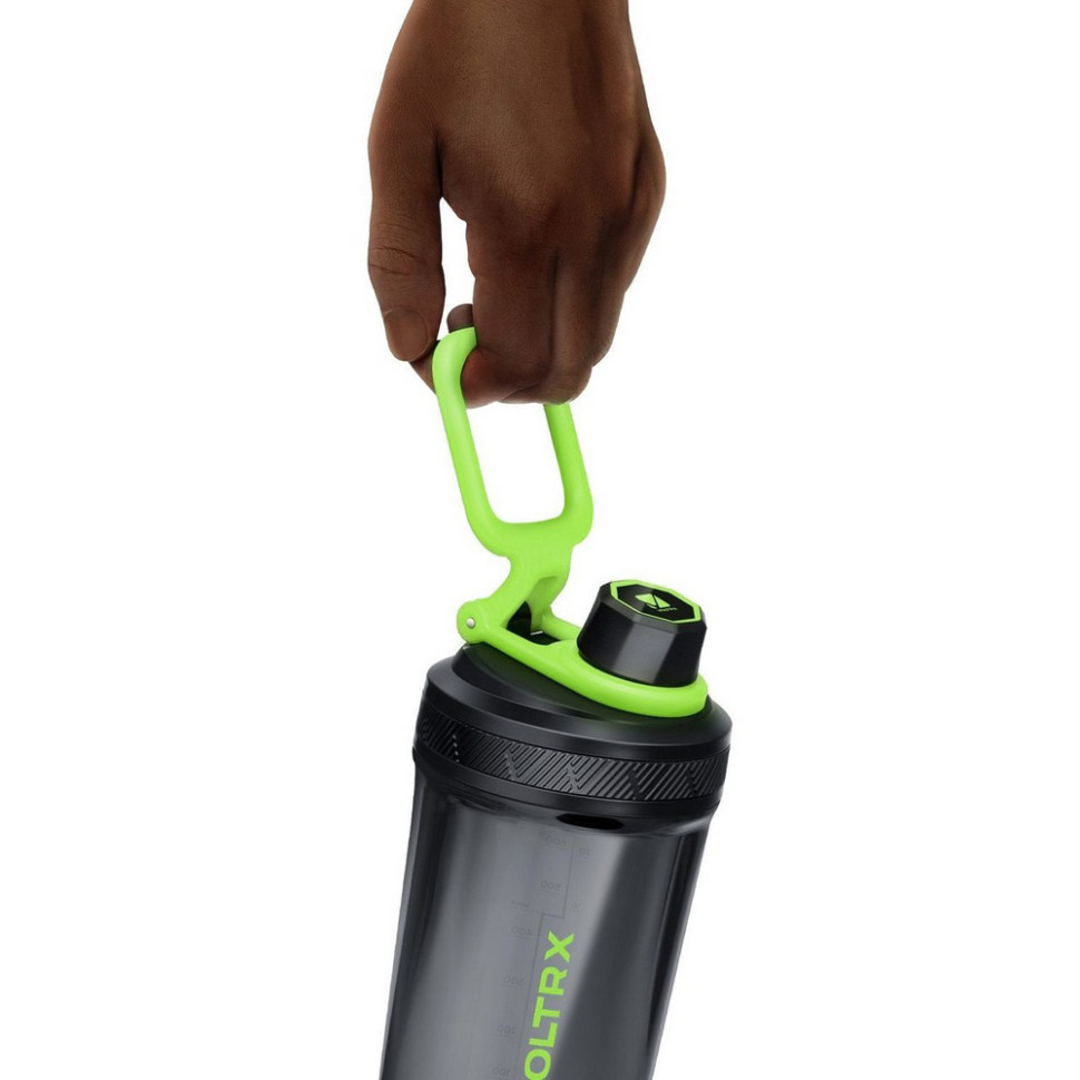 Шейкер спортивный электрический Gallium VOLTRX Gallium_Green 600 мл, Green