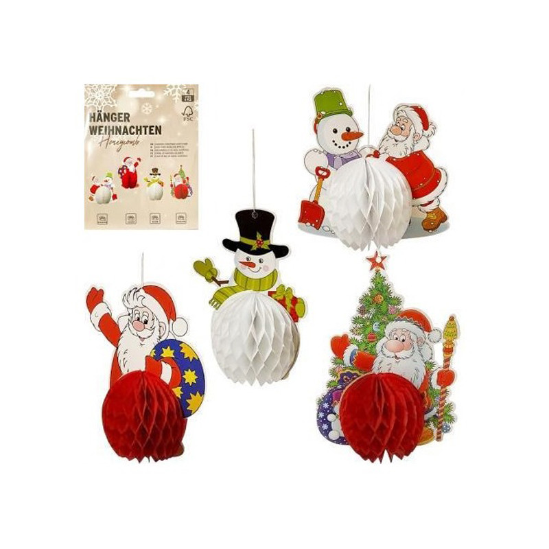 Набір паперових підвісних прикрас