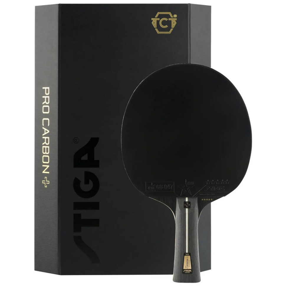 Ракетка для настільного тенісу Pro Carbon Plus 5 Star FL Stiga 931105 (1215-2820-01)