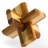 Головоломка Double Cross (Подвійний Хрест) 3D Bamboo 473125 