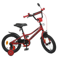 Велосипед дитячий PROF1 Y14221-1 14 дюймів, червоний