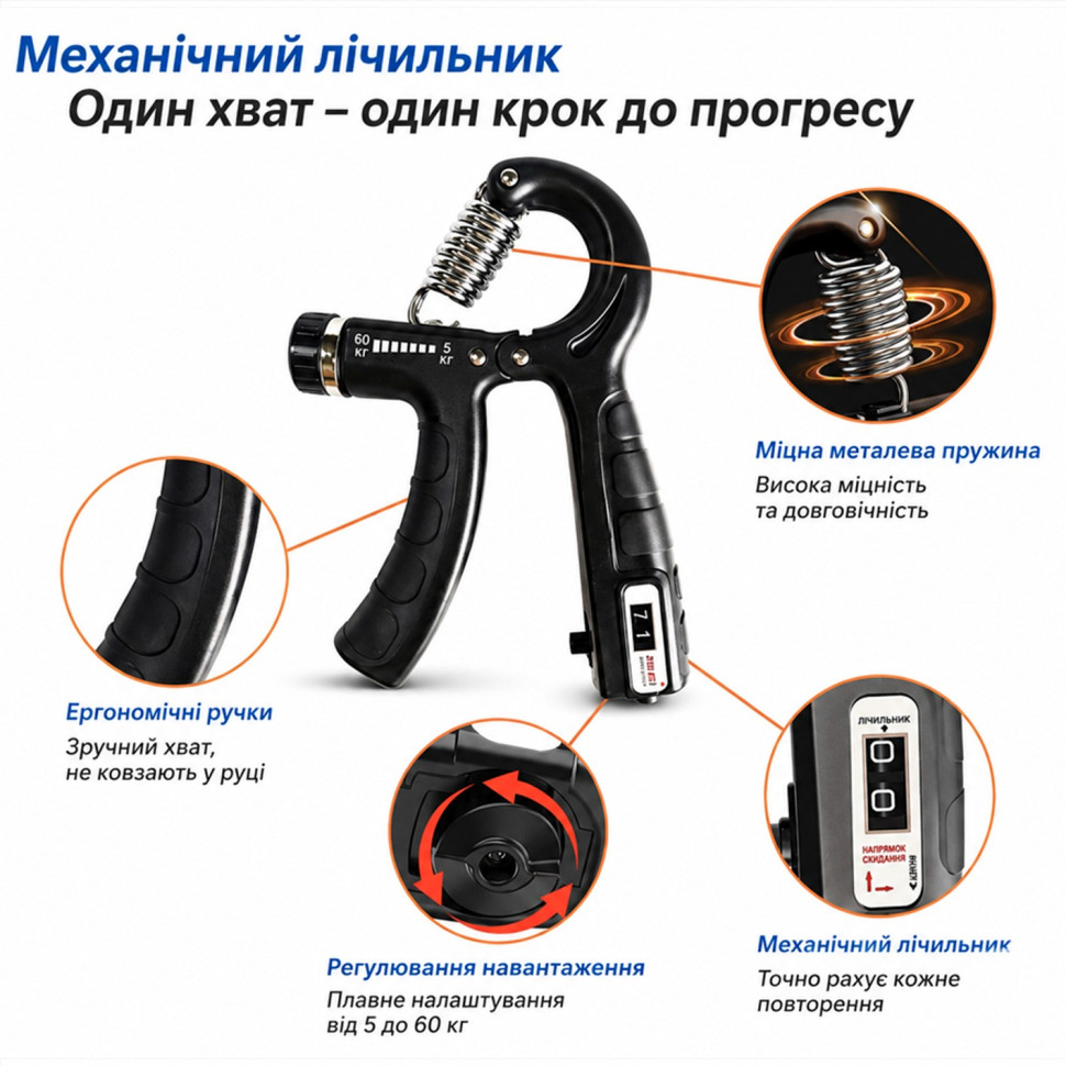 Еспандер кистьовий для рук