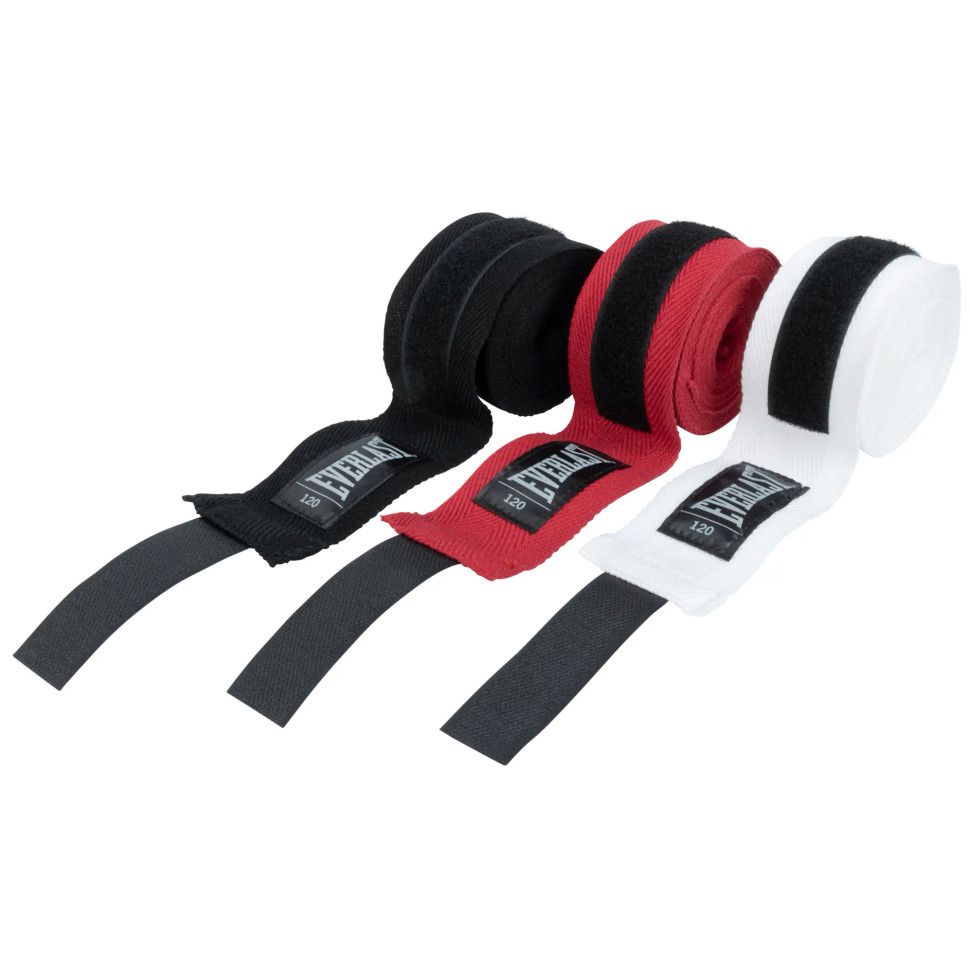 Бинты CORE HANDWRAPS Everlast P00003251 черный, белый, красный 3 шт 304,8 см