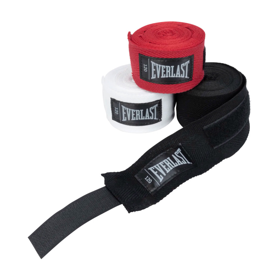 Бинты CORE HANDWRAPS Everlast P00003251 черный, белый, красный 3 шт 304,8 см