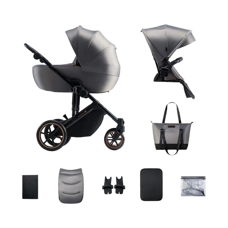 Универсальная коляска 2 в 1 Prime 2 Kinderkraft KSPRIM02GRY2000 Shadow Grey