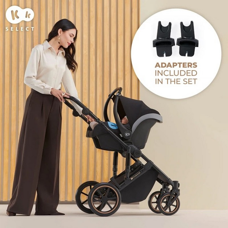 Универсальная коляска 2 в 1 Prime 2 Kinderkraft KSPRIM02GRY2000 Shadow Grey