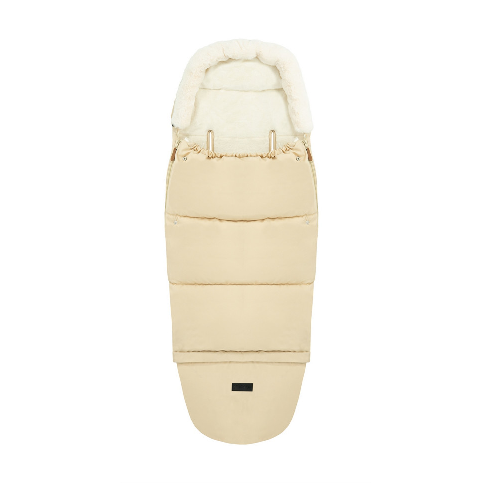 Зимовий конверт у коляску Sleeping bag 2 в 1 MoMi AKCE00049 beige, з сумкою