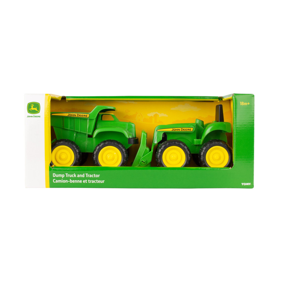 Іграшки для піску John Deere Kids 35874 Трактор і самоскид 2 шт.