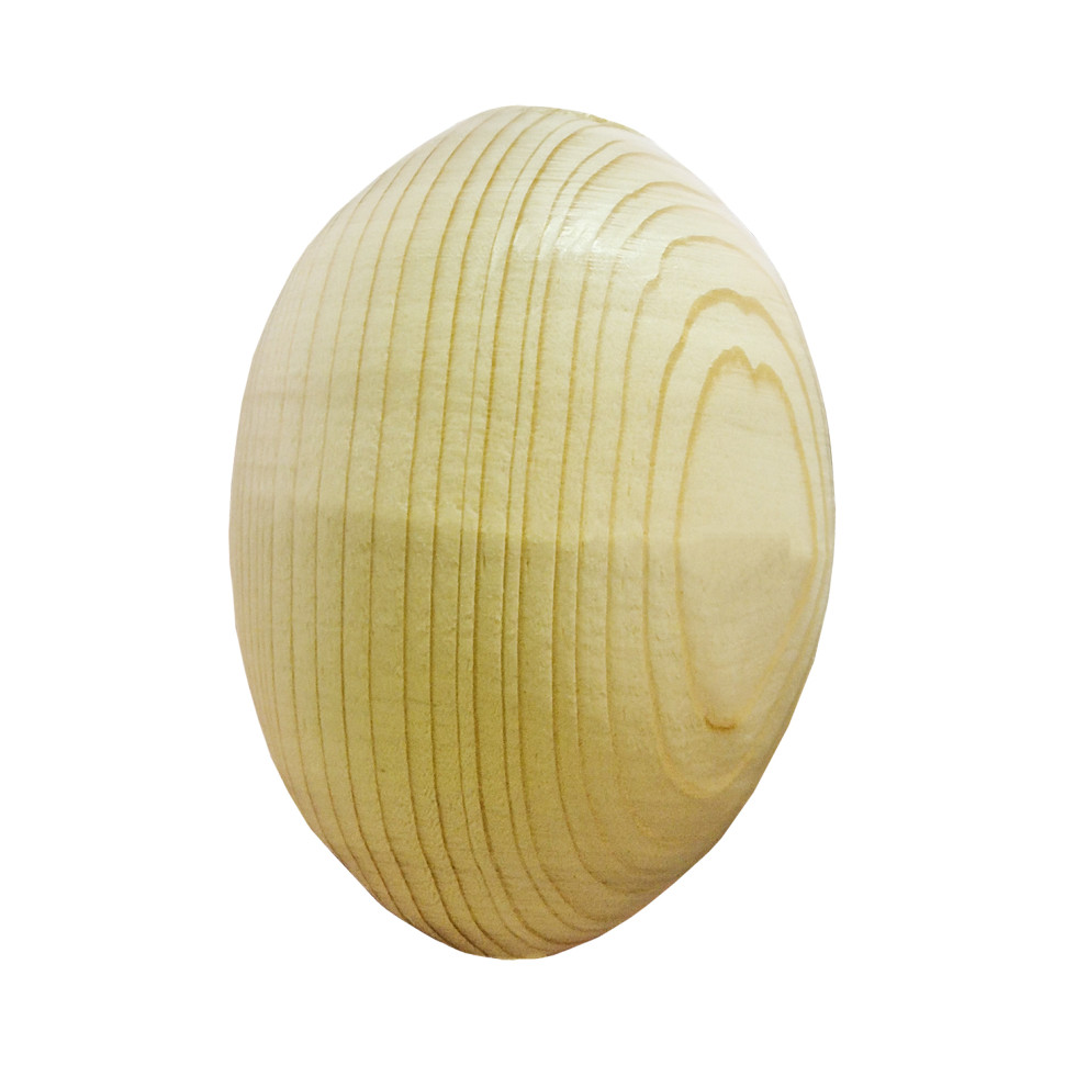 Дерев'яне яйце для творчості Bambi WEGG-6 для розпису чи декупажу, 6 см