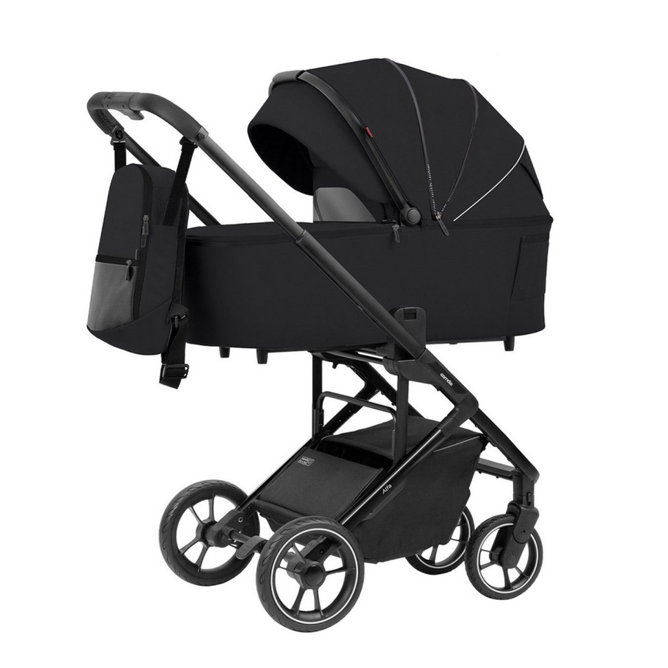 Коляска универсальная 2 в 1 Alfa Carrello CRL-6507 Midnight Black 2