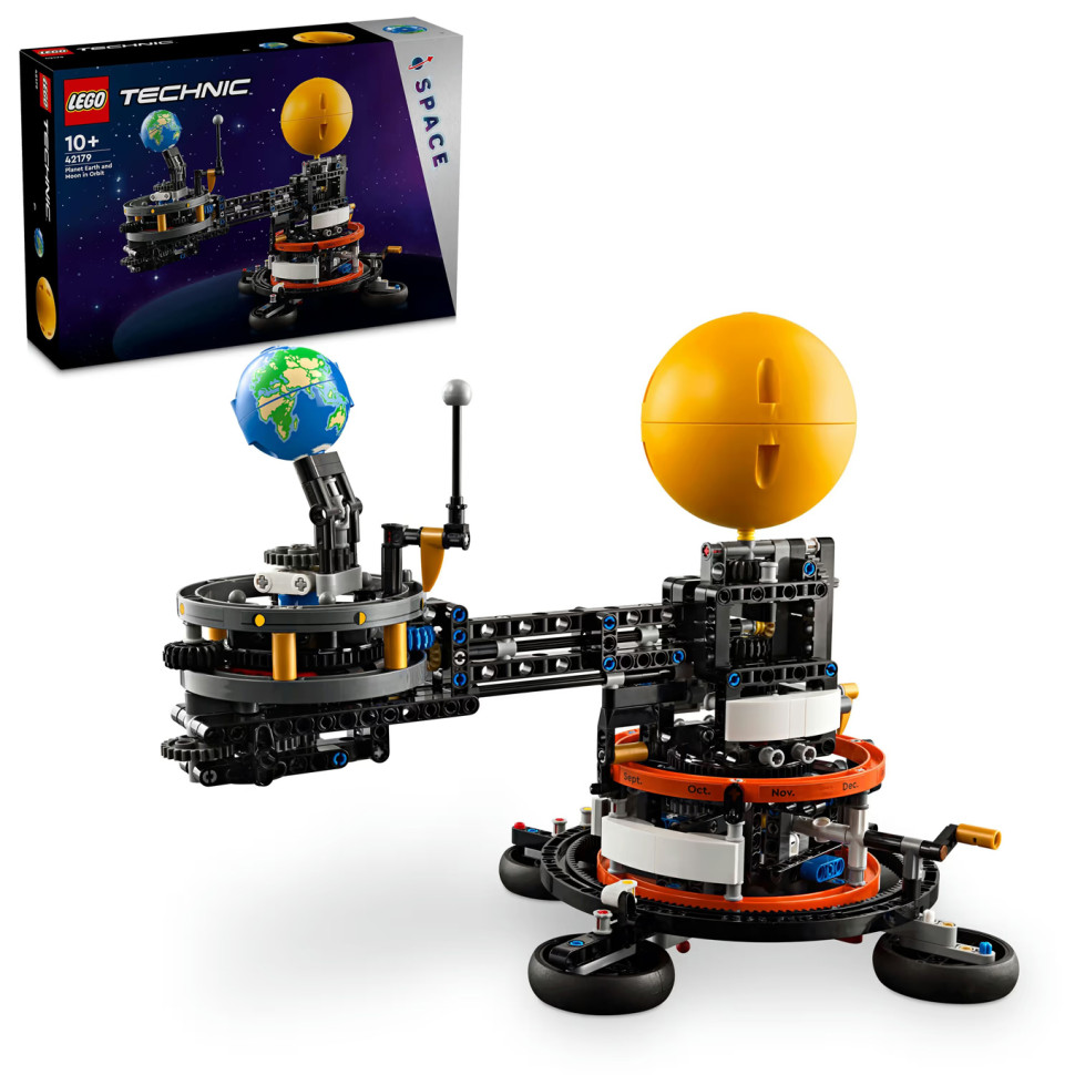 Конструктор LEGO Technic Земля и Луна на орбите 42179, 526 деталей