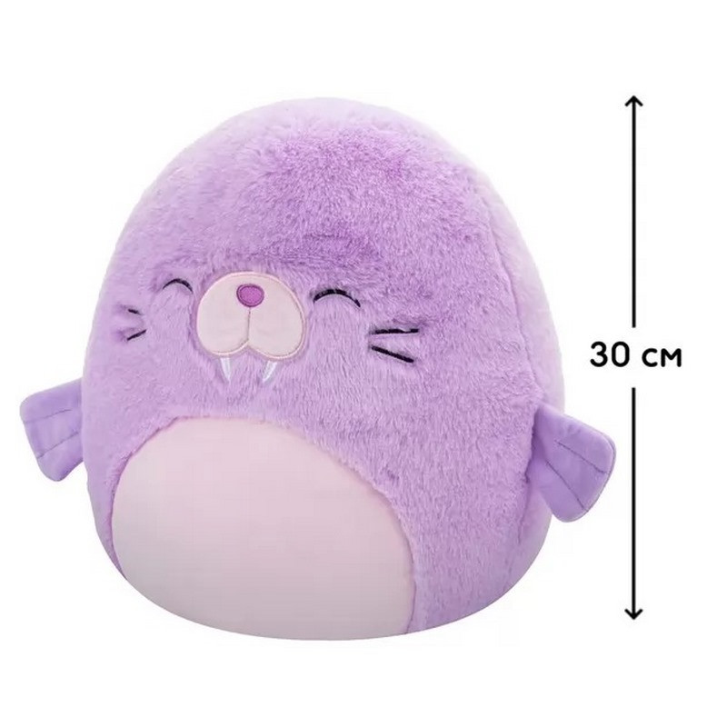 М'яка іграшка МОРЖ ВІННІ Squishmallows SQCR06680, 30 см