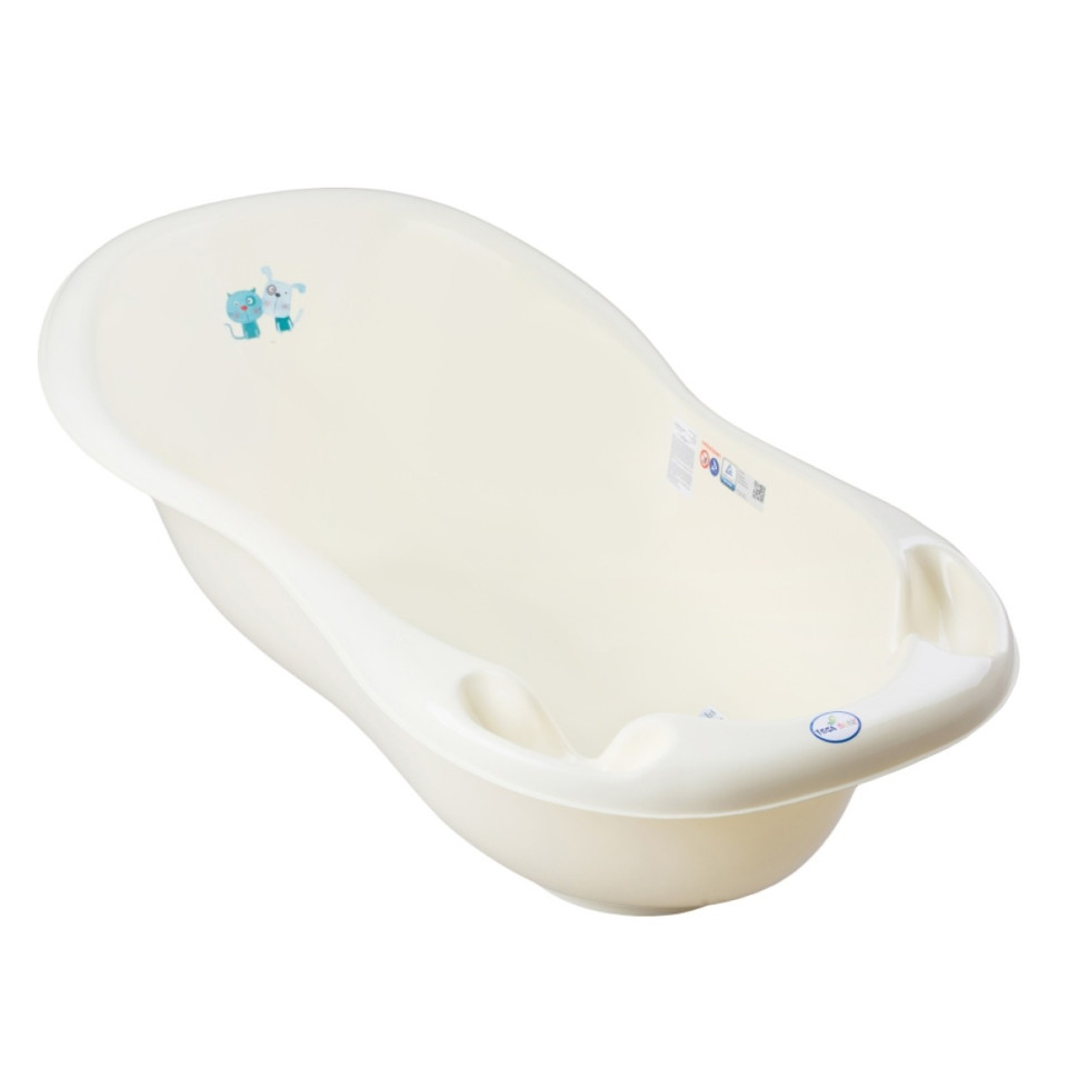 Ванночка для дітей Пес і Кіт Tega Baby PK-005 ODPŁYW-102 жовтий 102 см